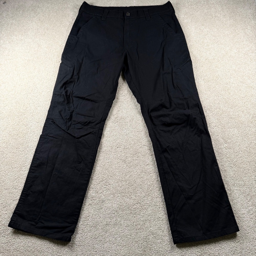 Genuine Dickies Mens Black Flex Ripstop Carpenter Pants GP951RBKX 32x30